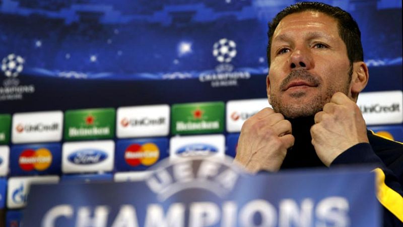 Simeone: "La clave ante el Milan estará en la intensidad"