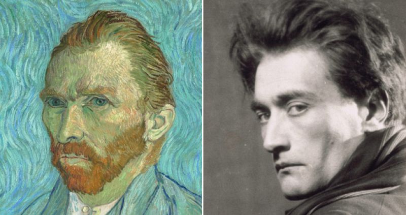 Van Gogh y Artaud, entre los límites de la genialidad y la locura