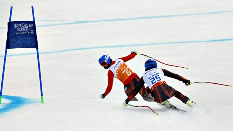 Jon Santacana hace doblete en Sochi con una plata en eslalon