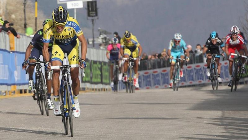 Primer triunfo de la temporada para Alberto Contador