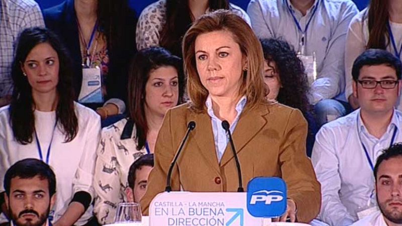 Cospedal sobre las europeas: "Nos jugamos que todos los esfuerzos merezcan la pena"