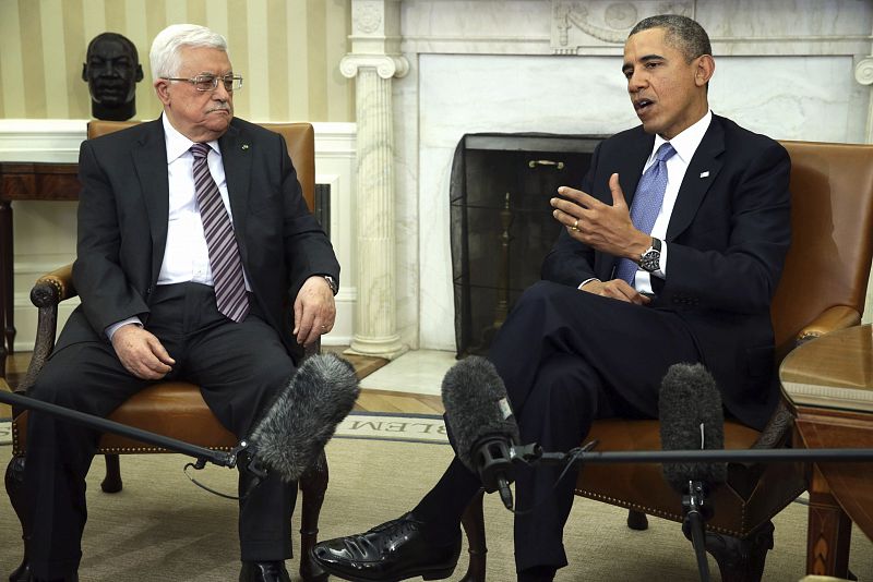 Obama recibe a Mahmud Abás en la Casa Blanca y admite las dificultades del proceso de paz