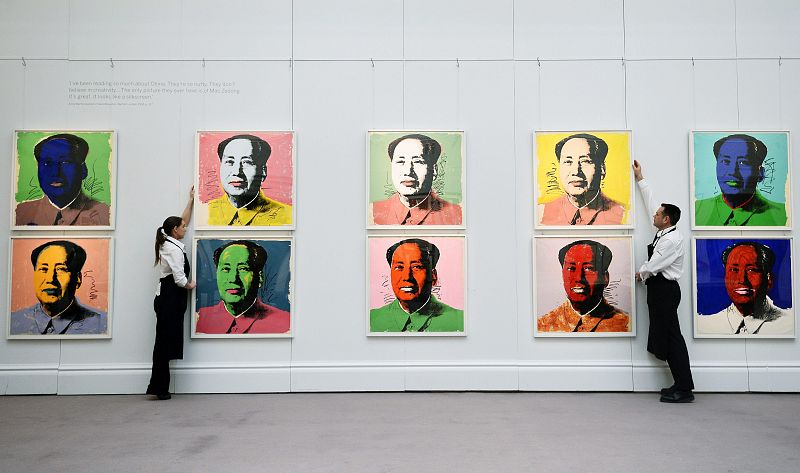 El 'Mao' de Warhol supera los 600.000 euros en una subasta en Sotheby's