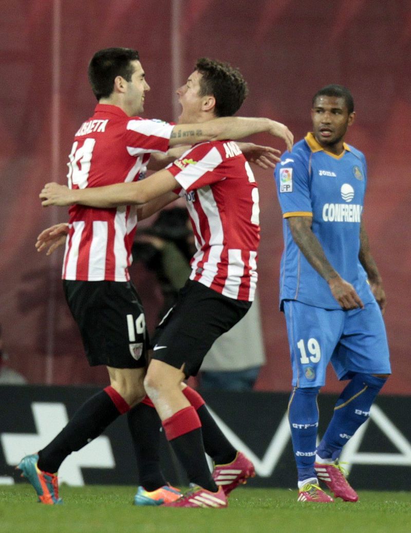 Susaeta fortalece la cuarta plaza del Athletic ante un Getafe en barrena