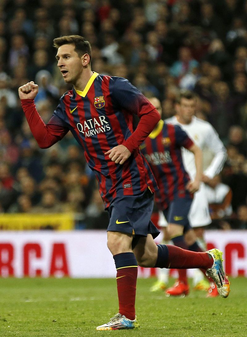 Messi bate a Di Stéfano y Hugo Sánchez con su 'hat-trick' en el Bernabeu