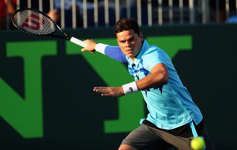 Milos Raonic elimina a García-López en Miami