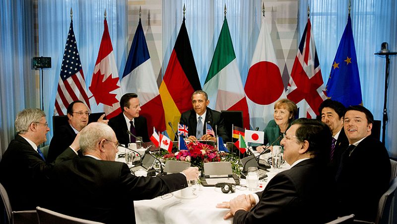 El G7 suspende su participación con Rusia hasta que Moscú "cambie el rumbo"