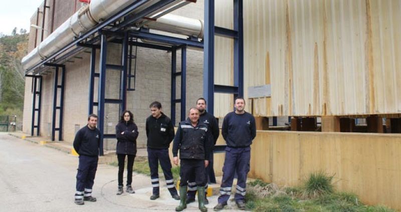 Aliaga, un pueblo pendiente de la reforma energética para poder sobrevivir