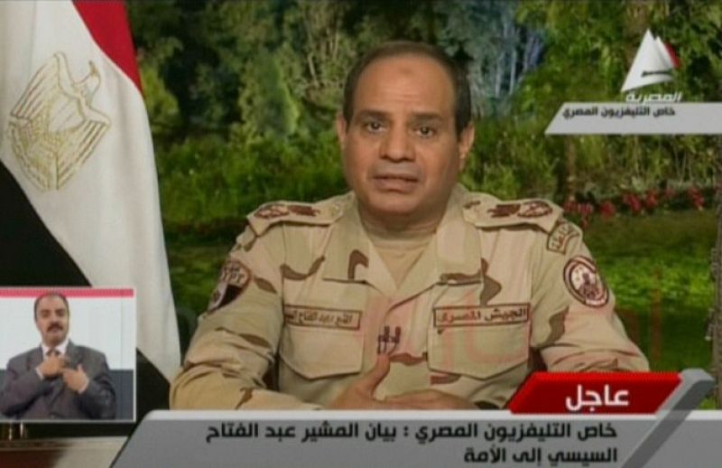 Al Sisi anuncia que deja de ser el jefe del ejército egipcio para presentarse a las presidenciales