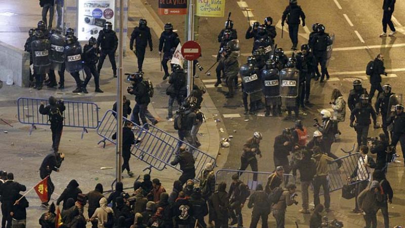 El ministro del Interior admite "fallos de coordinación" en el dispositivo policial del 22M