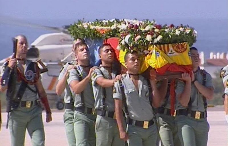 El cuerpo del soldado fallecido en Líbano llega a España