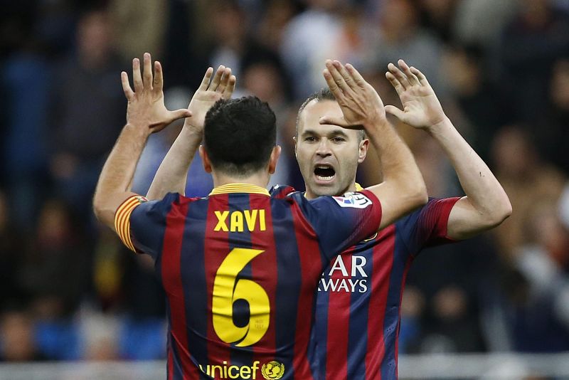 Xavi: "Mis dos mejores entrenadores han sido Aragonés y Guardiola"