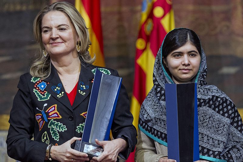 Malala tras recibir el Premio Convivencia: "Las  palabras son más poderosas que las pistolas"