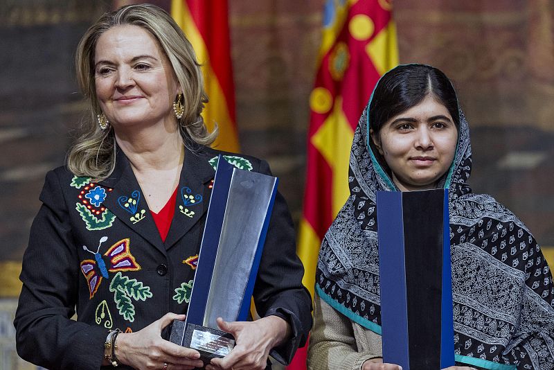 Malala tras recibir el Premio Convivencia: "Las  palabras son más poderosas que las pistolas"