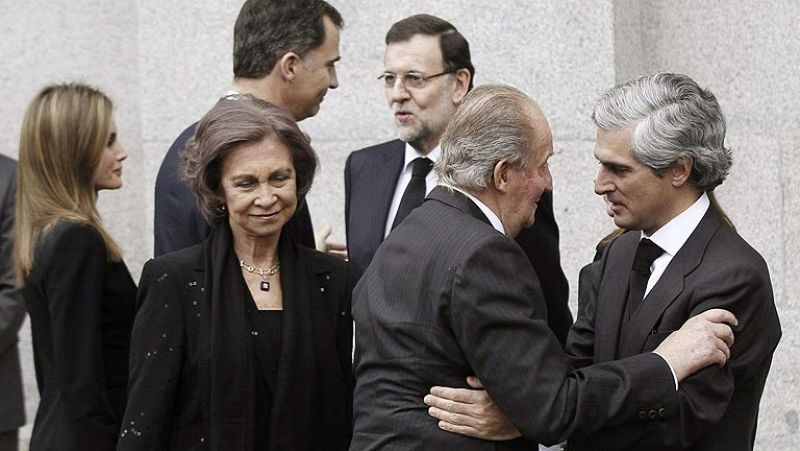 Último adiós a Suárez en el funeral de Estado donde se apela a la "concordia" en su recuerdo