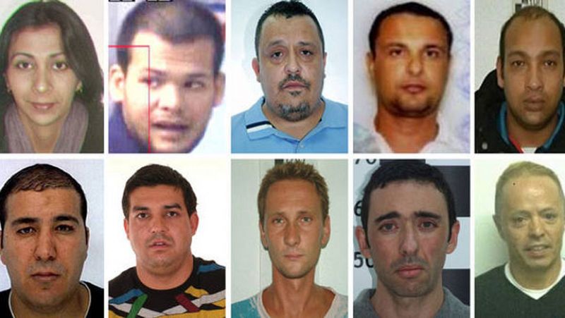 La Guardia Civil publica las fotografías de los diez fugitivos internacionales más buscados