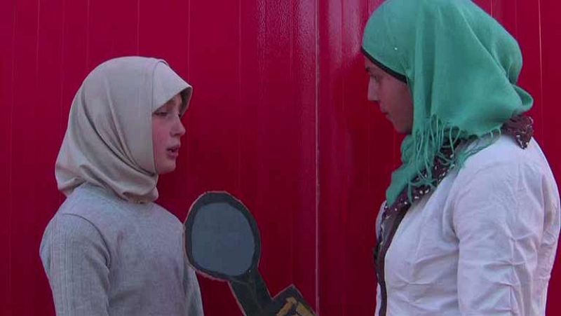 Un minuto en la vida de los niños sirios refugiados en Zaatari