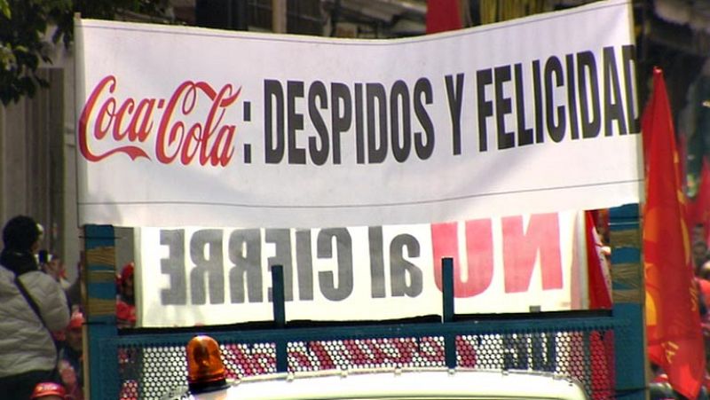 Coca-Cola cierra el ERE con el despido de 235 empleados de la fábrica de Fuenlabrada