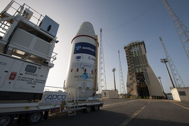 La ESA ultima el lanzamiento de Sentinel-1A, un satélite que vigilará la Tierra