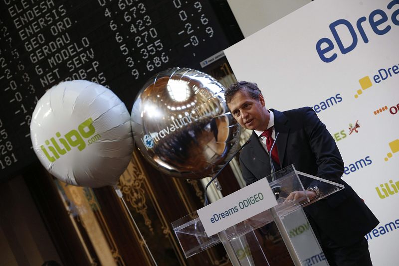 Las acciones de eDreams Odigeo debutan en Bolsa con una caída del 4,29%
