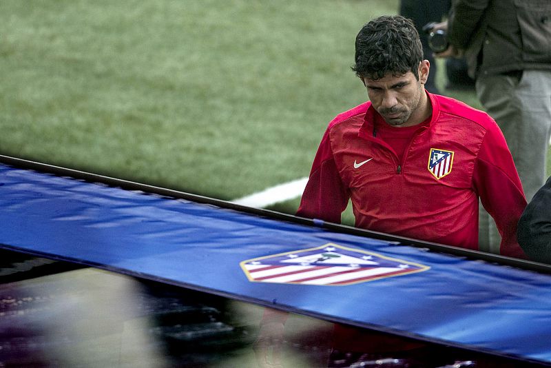 Diego Costa se ausenta del entrenamiento del Atlético pero entra en la convocatoria
