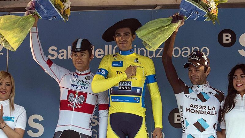 Contador se corona campeón en el País Vasco tras ser segundo en la contrarreloj