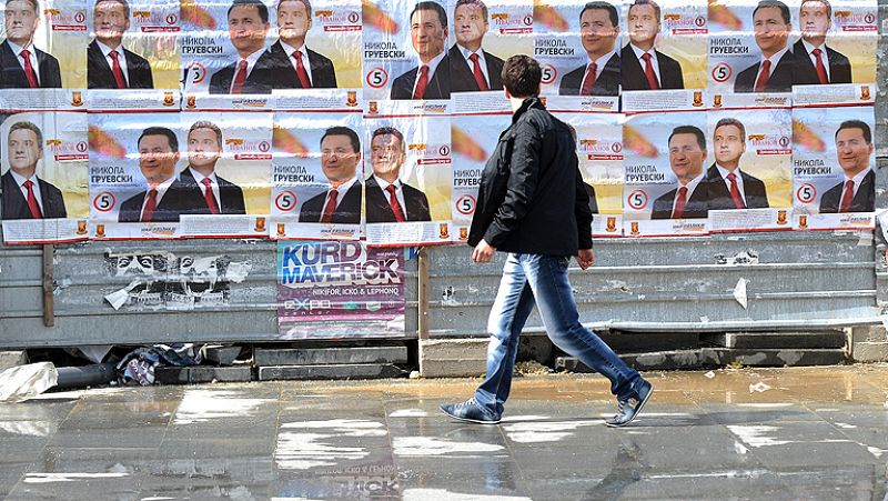 Los macedonios eligen a su presidente dos semanas antes de las legislativas anticipadas