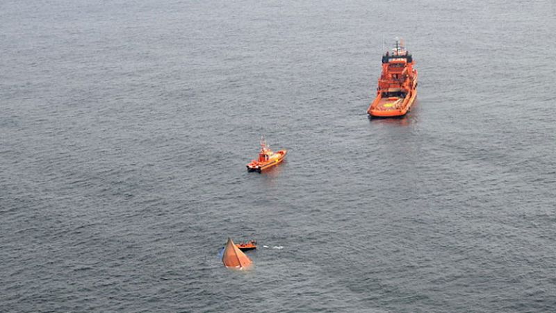 Reciben el alta los cuatro tripulantes del Mar Nosso ingresados por hipotermia