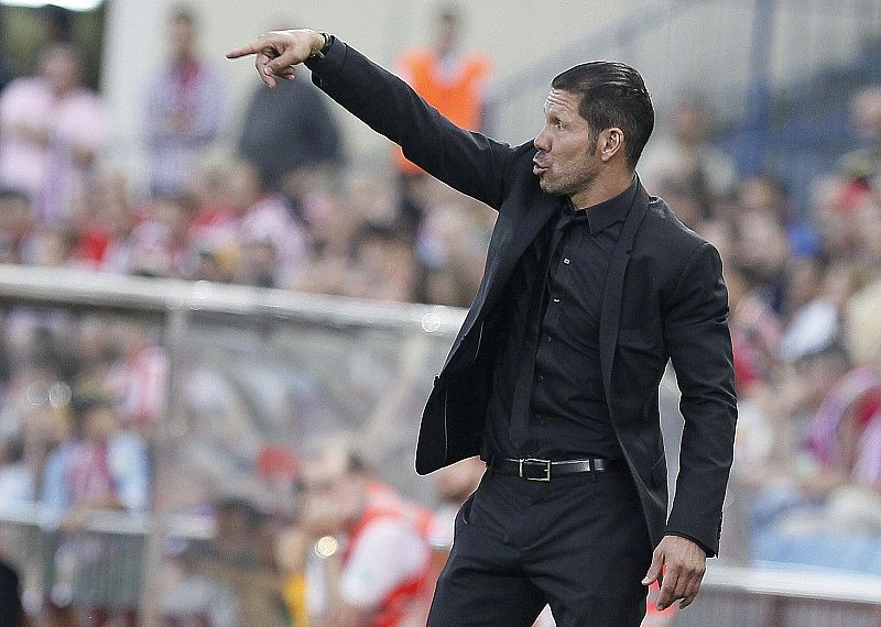 Simeone: "No quiero pensar en el título de Liga"