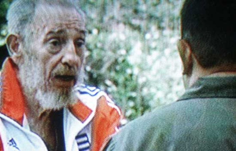 Fidel Castro reaparece en la televisión cubana tras cinco meses de ausencia