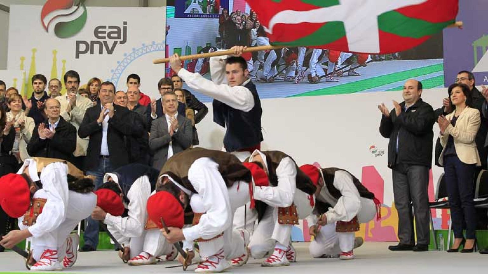 Celebración del "Aberri Eguna" o "Dia de la Patria Vasca"