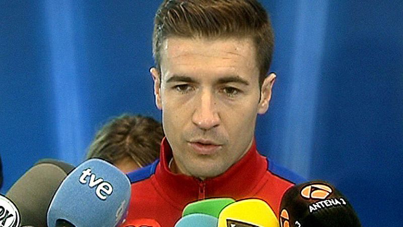 Los jugadores del Atlético ven a Courtois "tranquilo e ilusionado" ante el Chelsea