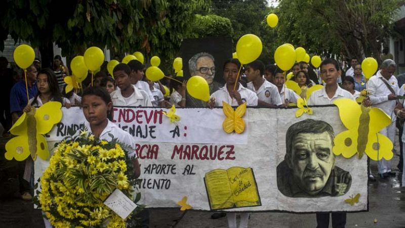 Colombia y su Aracataca natal despiden a su hijo más ilustre, Gabriel García Márquez