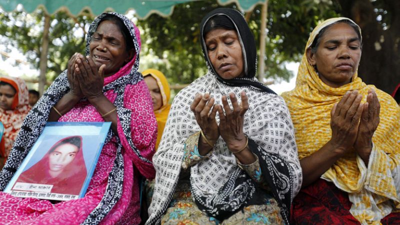 Las víctimas del derrumbe de Bangladesh no encuentran justicia un año después