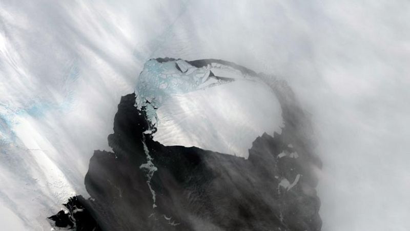 La NASA vigila un iceberg desprendido en la Antártida de 660 kilómetros cuadrados