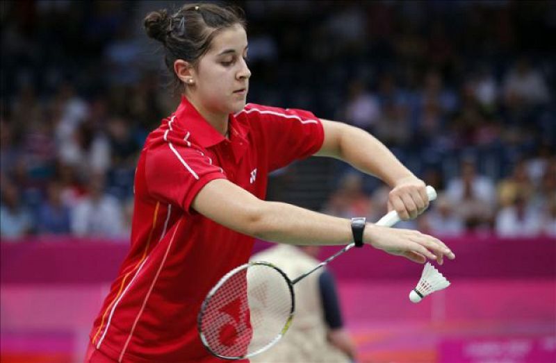 Carolina Marín, primera medalla española de la historia en los Europeos de badminton