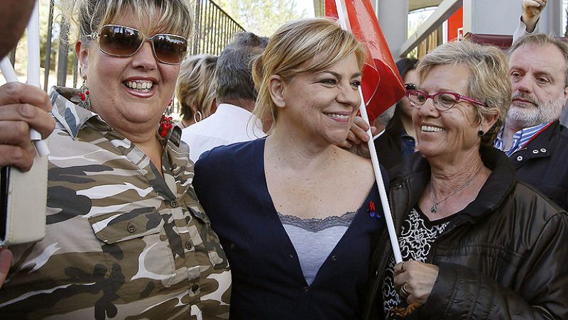 Valenciano pide "un no" rotundo a la derecha de Mas, Rajoy y Merkel