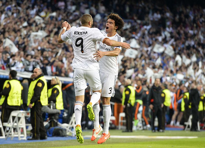 Pepe y Benzema trabajan ya con la vista puesta en Múnich