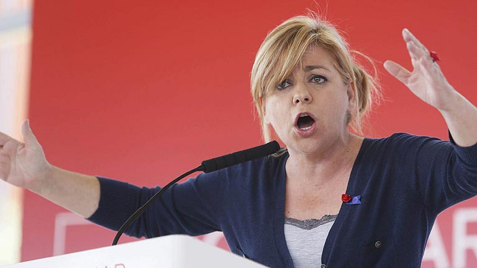 Elena Valenciano pide un giro a la izquierda en la política europea