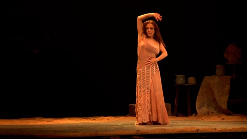 La bailaora Eva Yerbabuena