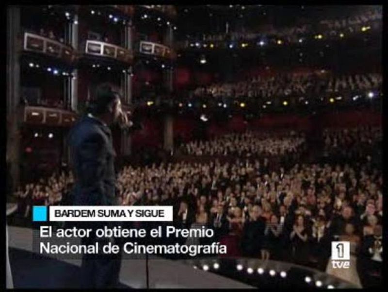 Javier Bardem, Premio Nacional de Cinematografía