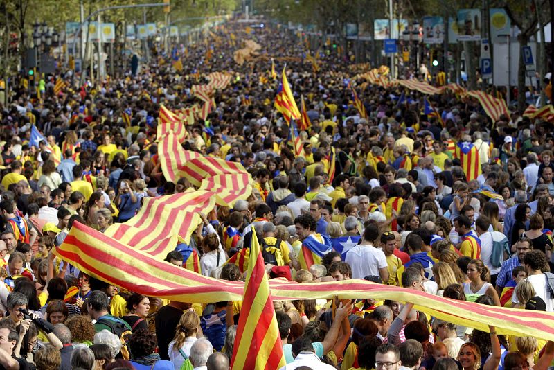Un 47,1% de los catalanes votaría 'sí' a la independencia, según el barómetro catalán