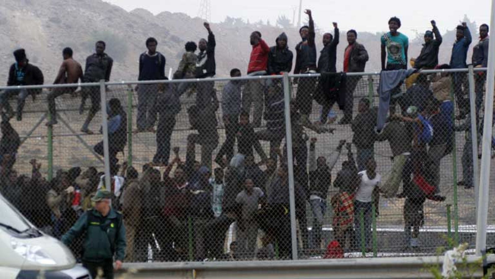 El delegado del Gobierno defiende la actuación de la Guardia Civil en Melilla
