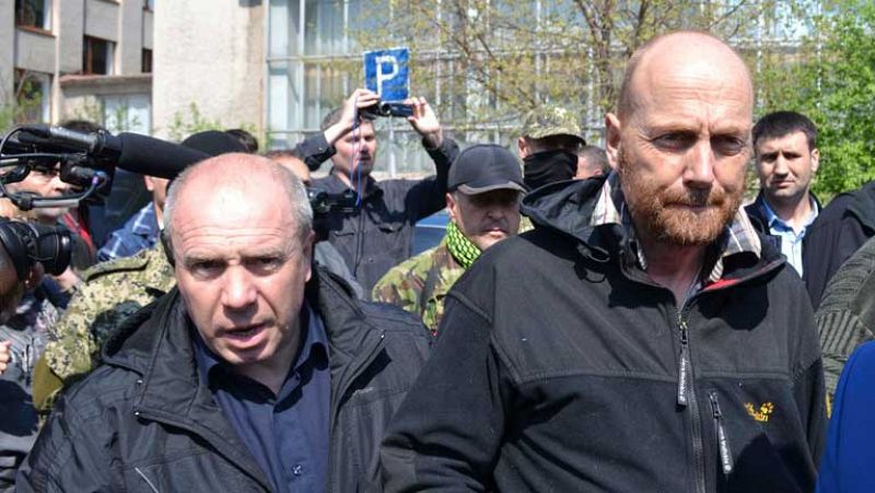 Liberados los observadores de la OSCE retenidos en la ciudad ucraniana de Slaviansk