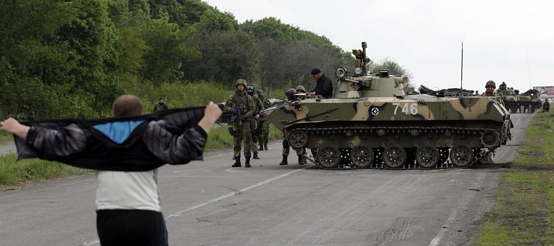 El Ejército ucraniano trata de retomar el control de Kramatorsk