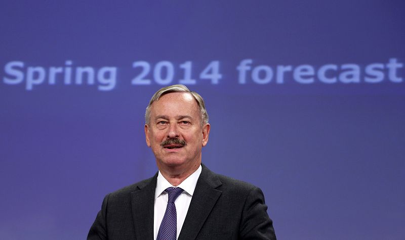 La Comisión Europea estima que el PIB de la eurozona crecerá el 1,2% en 2014 y 1,7% en 2015
