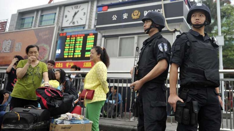Seis heridos en China en un nuevo atentado en una estación de tren