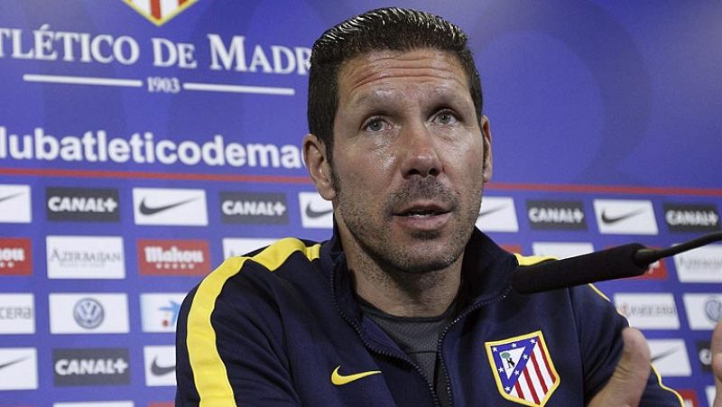 Simeone: "Hasta que nos quede una gota de sudor haremos lo posible por ganar"