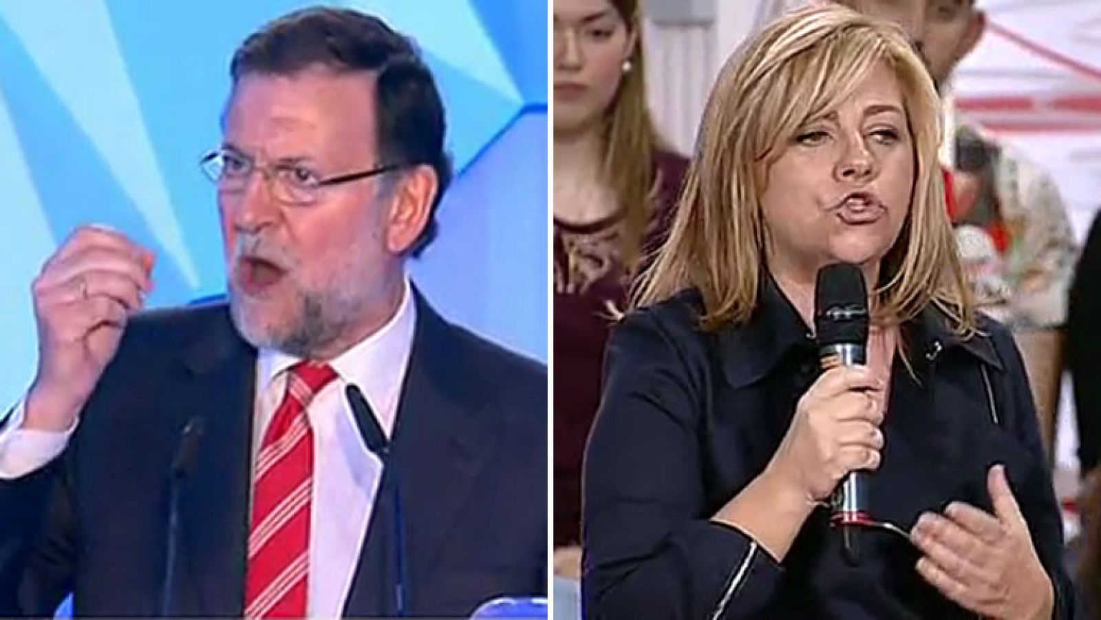 Rajoy pide "no volver a la pesadilla" y Valenciano advierte sobre "la dereha más antigua"