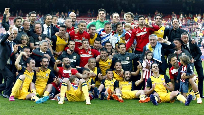 El Atlético de Madrid gana la Liga de manera heroica en el Camp Nou